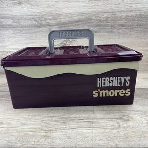 Hershey's S'Mores Smores Caddy Case Organizer Campfire Camping Box Tacklebox